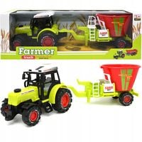 Auto Traktor Z Siewnikiem Farmer Dla Dzieci Maszyna Rolnicza Wytrzymały