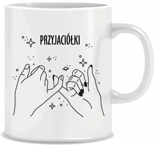 Kubek Przyjaciółki na prezent 330 ml + kartonik zdjęcie 3