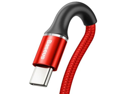 Baseus Kabel Halo Data USB - USB-C Type C 3A 1m red na Arena.pl