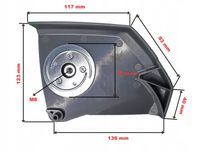 Napinacz łańcucha pilarki Nac CE24-OS-G CE24-NS-G GPE24-O Oryginalny