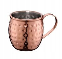 Kubek do Moscow Mule CILIO miedziany 0,5 L młotkowany