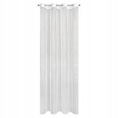 Firana gotowa na przelotkach NICEA 140x250 Eurofirany biała