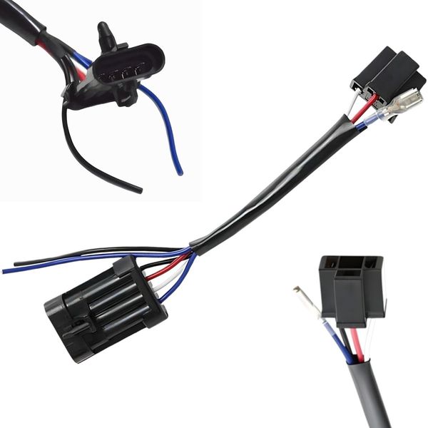 Przejściówka H4 do lamp dla Harley Davidson zdjęcie 1