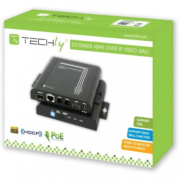 EXTENDER HDMI over IP  TX  POE WALL RX zdjęcie 2