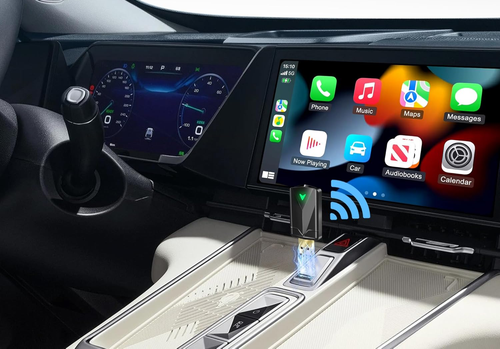 Adapter Bezprzewodowy CarPlay Android Auto 2w1 Wi-Fi Plug & Play iOS na Arena.pl