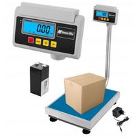 WAGA MAGAZYNOWA DO 150KG 40X50CM PLATFORMOWA LCD DOKŁADNA ELEKTRONICZNA