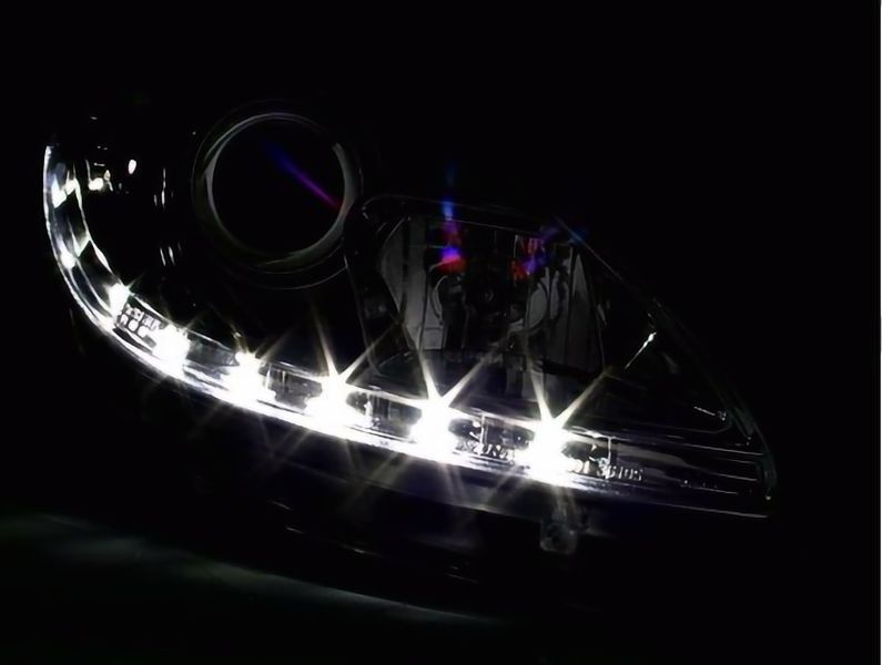 LAMPY Reflektory SEAT LEON II 1P TOLEDO 2005 - 2009 DAYLIGHT LED GRATIS H1 zdjęcie 4