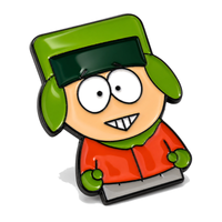 Kyle Broflovski | 3 cm | Metal | Przypinka Filmowa | South Park