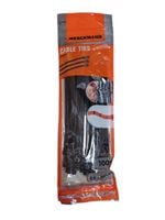 Opaski zaciskowe trytytki 3,5x200mm czarne 100 szt Werckmann