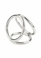 mr. steel triad chamber c-ring large stalowy pierścień 3w1