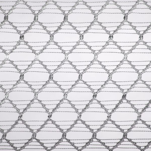 Firana gotowa na przelotkach AIDEN 140x250 Eurofirany srebrna zdjęcie 6