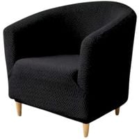 POKROWIEC NA FOTEL KLUBOWY CLUB BAR JODEŁKA CZARNY