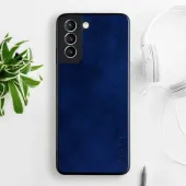 Etui AIORIA Vintage LEATHER do Samsung Galaxy S22 niebieski