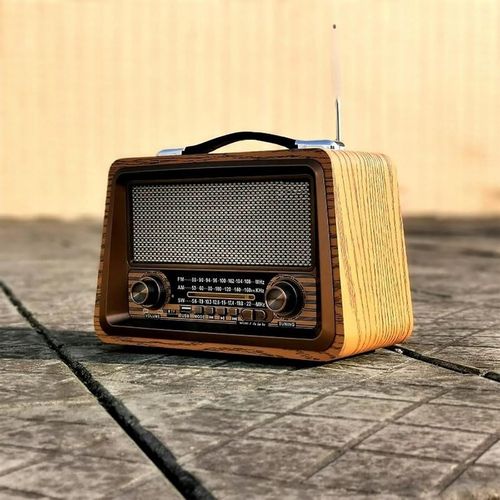 RETRO RADIO SIECIOWO BATRYJNE PRZENOŚNE BLUETOOTH AKUMULATOROWE FM AM na Arena.pl