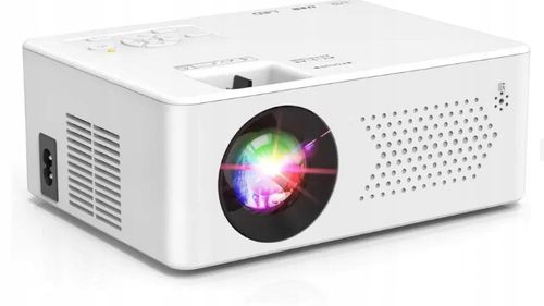 Mini Projektor iOS Android Windows Bluetooth 1080P działa z TV na Arena.pl