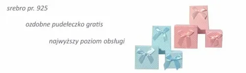 Kanji japoński znak szczęścia szczęście srebrny komplet kulkowy srebro 925 na Arena.pl