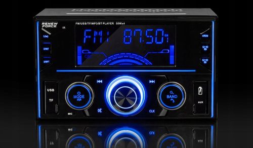 Radio Samochodowe Bluetooth 2-DIN USB SD MP3 RDS LCD AUX Pilot RGB Mikrofon na Arena.pl
