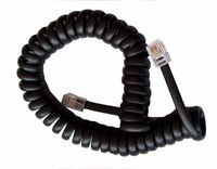 TEL0032A-7.5 Przylacze telefoniczne 25 Ft czarny