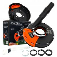 OSŁONA PRZECIWPYŁOWA ODSYSAJĄCA DO SZLIFIERKI KĄTOWEJ 180/230mm K&D KD1976