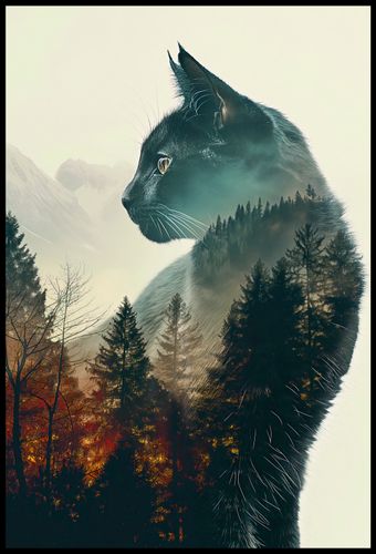 Plakat 61x90,5cm Koci Duch Lasu na Arena.pl