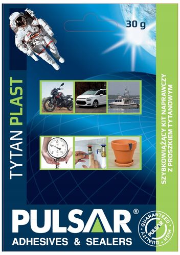 KLEJ EPOKSYDOWY DO METALU KIT NAPRAWCZY PULSAR TYTANPLAST 30 g (6 x 5g) na Arena.pl