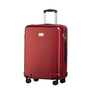 Średnia walizka PUCCINI PANAMA PC029B 3 Czerwona