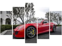 100CM 150CM OBRAZ 5 ELEM FERRARI 599 GTO AXION23 ŚCIENNY