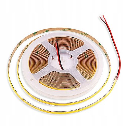 MOCNA Taśma LED COB 5M 12V NEON ZIMNA LINIA na Arena.pl