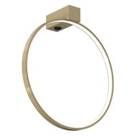 Kinkiet metalowy pierścień Agaro 4317 Shilo LED 9W 4000K metal na przedpokój złoty