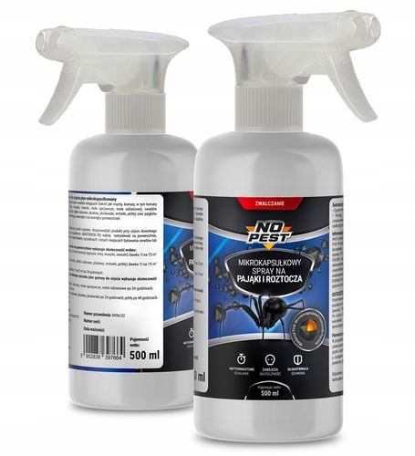 SPRAY OPRYSK PŁYN AEROZOL ŚRODEK NA PAJĄKI ROZTOCZA MIKROKAPSUŁKOWY NO PEST na Arena.pl