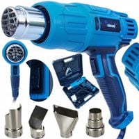 OPALARKA ELEKTRYCZNA 2 BIEGI REGULACJA 2300W 4DYSZE WALIZKA 600C MOCNA 9031