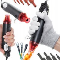 MINI OPALARKA ELEKTRYCZNA DO RUREK TERMOKURCZLIWYCH GORĄCE POWIETRZE 300W