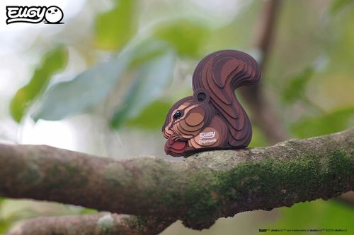 Wiewiórka Eugy. Eko Układanka Puzzle 3D na Arena.pl