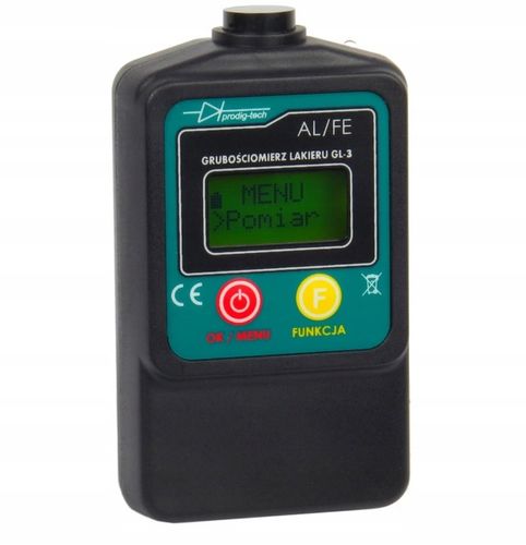 Miernik Grubości Lakieru Tester ProdigTech GL-3 UV GL-3UV Stal + Alu ETUI na Arena.pl