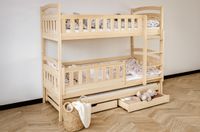 ŁÓŻKO PIĘTROWE BLANKA pod materac 90X200 SOSNA 48H!