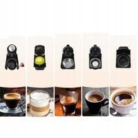 EKSPRES NA KAPSUŁKI 5W1 DO NESPRESSO DOLCE GUSTO TCHIBO CAFFISIMO ESE 19BAR