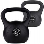 KETTLEBELL KETTLE ODWAŻNIK OBIĄŻENIE DO ĆWICZEŃ FUNFIT GYM&FITNESS 20 kG