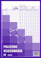 DRUK POLECENIE KSIĘGOWANIA A4 EMEKO