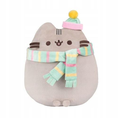 Pusheen w czapeczce i szaliku na Arena.pl