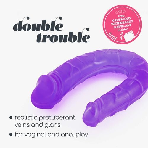 Double Trouble Double Head Dildo Crushious Purple na Arena.pl