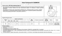 hak zrywkowy 7/8mm hz10 lc60kn titanoboa kl.10 - hak 7/8 g10