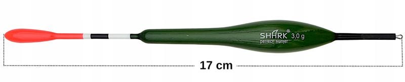 Spławik Przelotowy z BALSY SHARK Perfekt Hunter 3,0 g / 17 cm zdjęcie 2