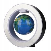 GLOBUS PODŚWIETLANY LEWITUJĄCY MAPA INTERAKTYWNA LED LAMPA LAMPKA PREZENT