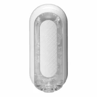 tenga flip zero gravity white - system anatomiczny, miękki materiał, 18 cm