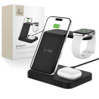 Ładowarka Bezprzewodowa 3w1 TECH-PROTECT QI15W DO Apple Watch, AirPods, iPh