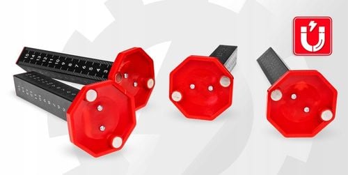 ZNACZNIK MAGNETYCZNY DO POZIOMOWANIA SŁUPEK LINIJKA DO POZIOMIC 4 na Arena.pl