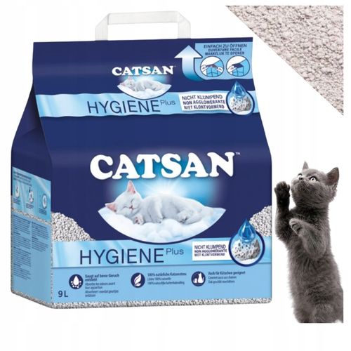 Żwirek dla Kota CATSAN Hygiene Plus Super Chłonny Bezzapachowy Wydajny 9L na Arena.pl