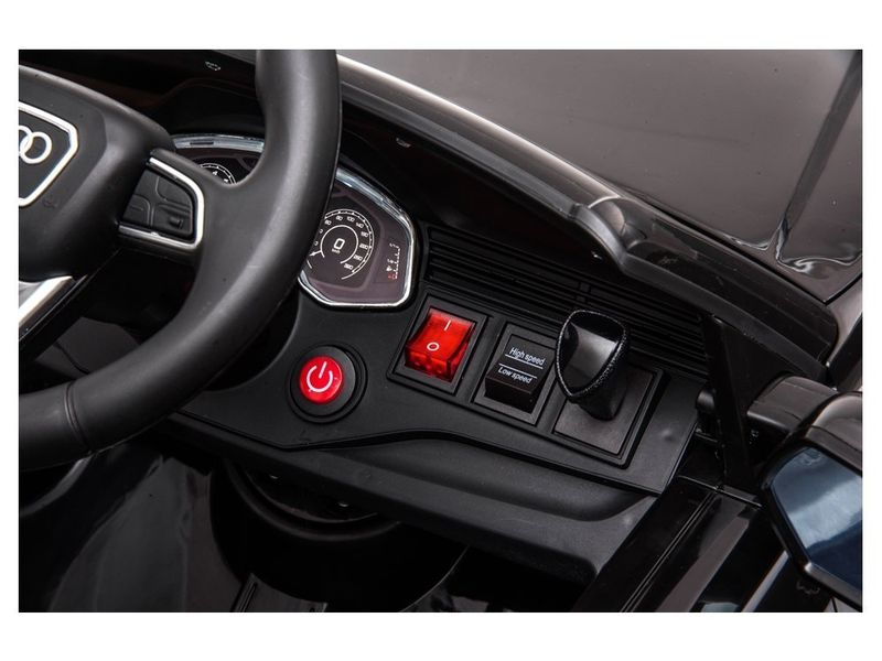 Samochód na akumulator Audi RS Q8 czarny zdjęcie 8