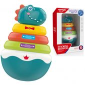 WOOPIE Zabawka Sensoryczna Dino Ukladanka Piram