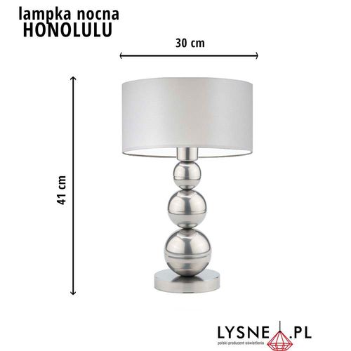 Lampka nocna z abażurem HONOLULU na Arena.pl